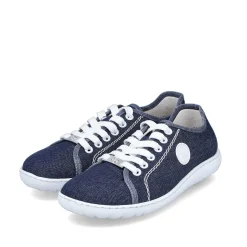 Outlet Women'S Lace-Up Shoes Navy Blue Ladies Vegan