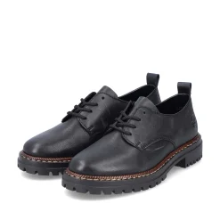 Best Women'S Lace-Up Shoes Night Black Ladies Low Shoes & Slippers
