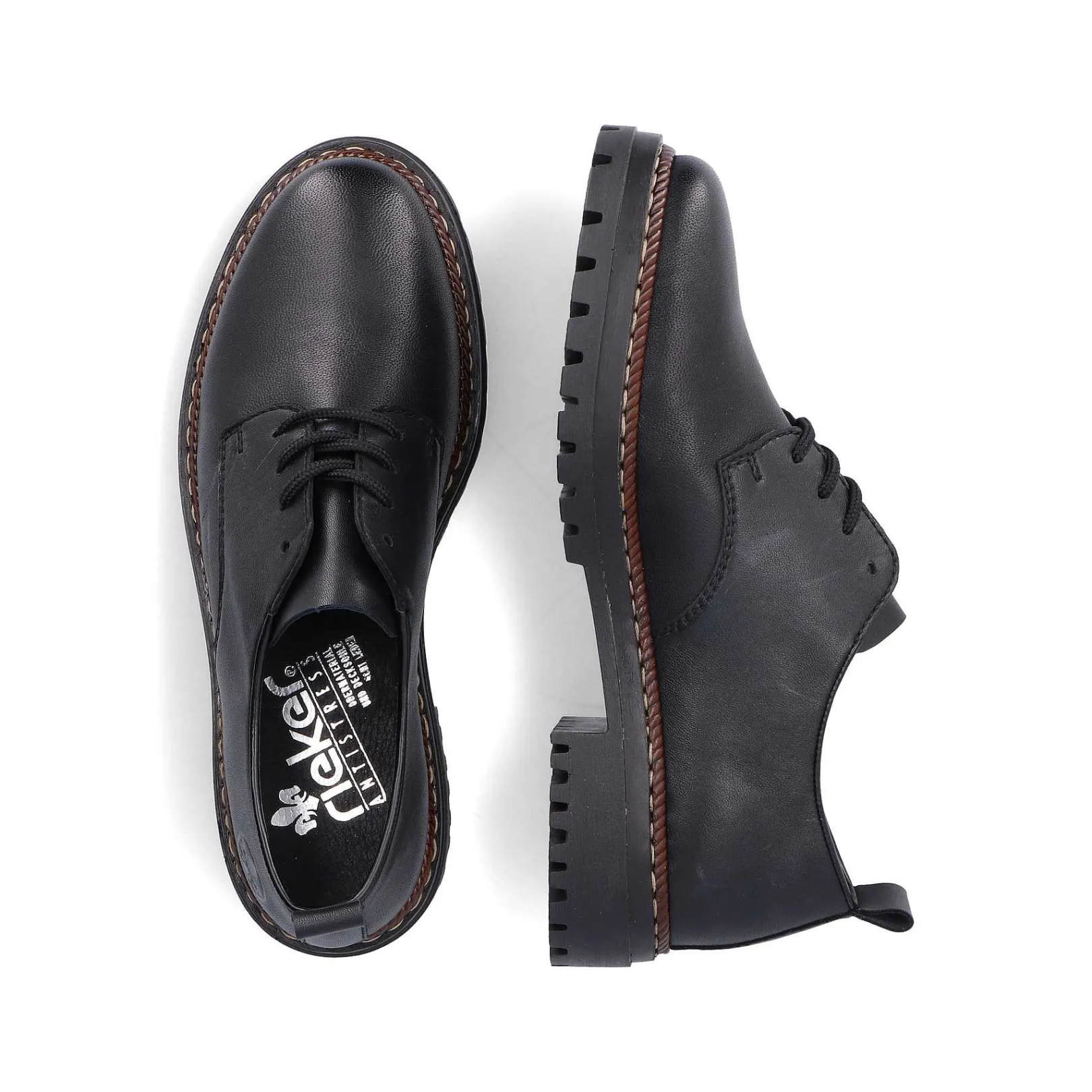 Best Women'S Lace-Up Shoes Night Black Ladies Low Shoes & Slippers