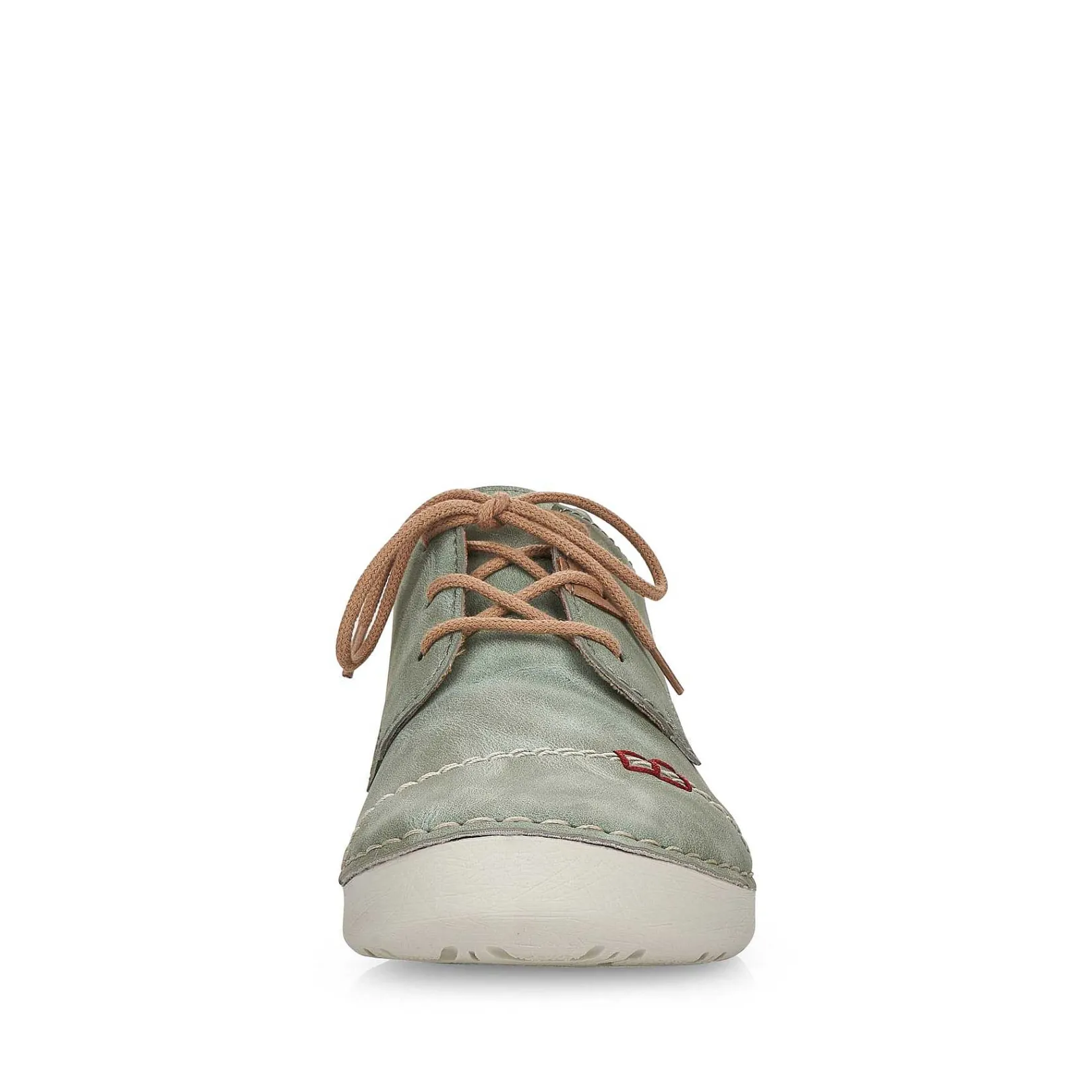 Online Women'S Lace-Up Shoes Green Gray Ladies Low Shoes & Slippers