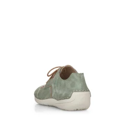 Online Women'S Lace-Up Shoes Green Gray Ladies Low Shoes & Slippers