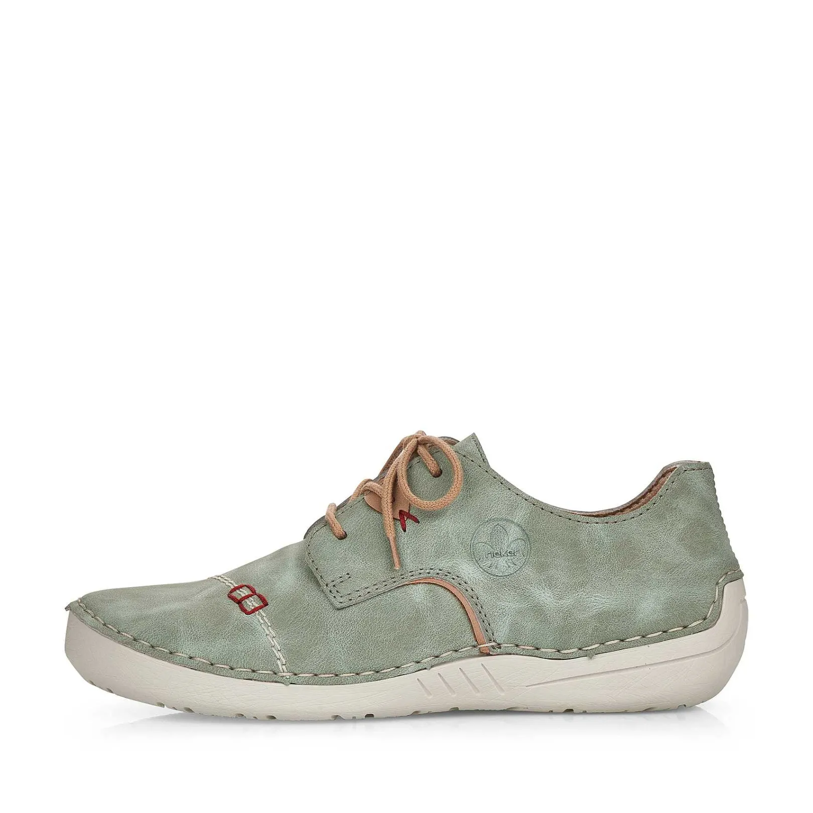 Online Women'S Lace-Up Shoes Green Gray Ladies Low Shoes & Slippers