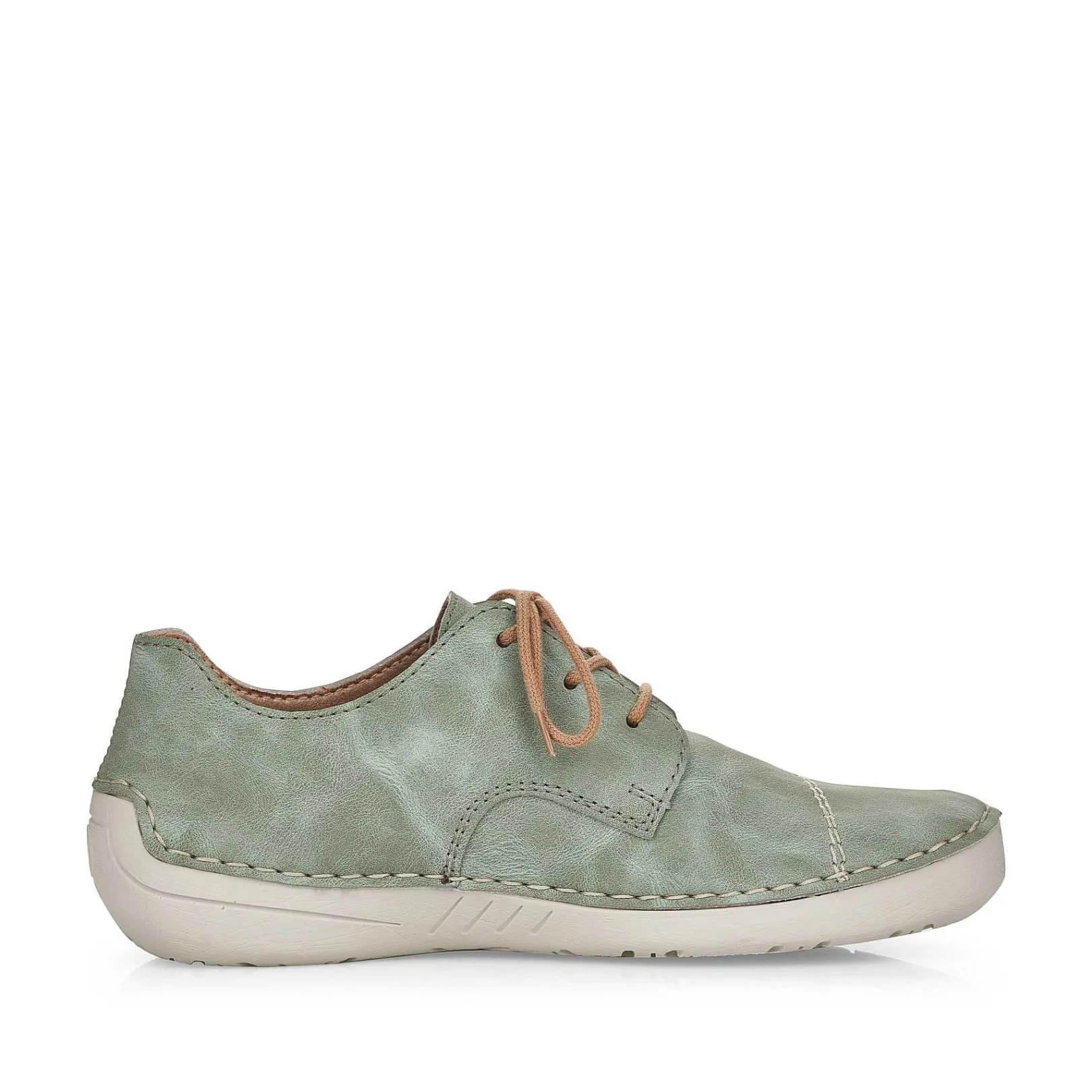 Online Women'S Lace-Up Shoes Green Gray Ladies Low Shoes & Slippers