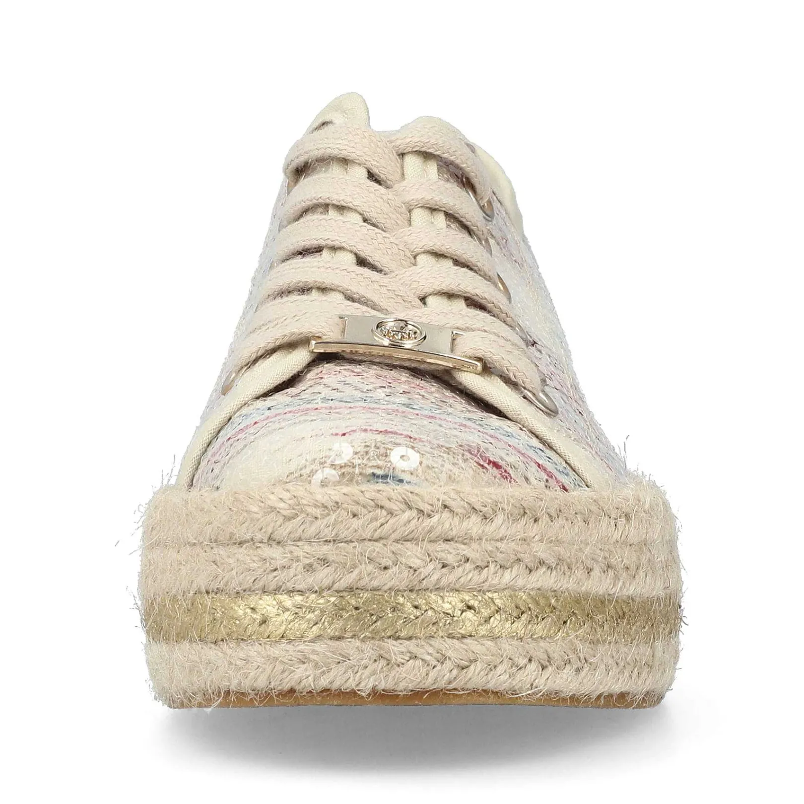 Best Women'S Lace-Up Shoes Light Beige Ladies Low Shoes & Slippers