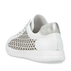 New Women'S Lace-Up Shoes Crystal White Ladies Low Shoes & Slippers