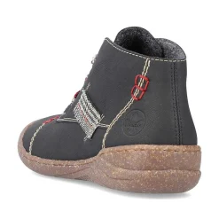 Hot Women'S Lace-Up Shoes Deep Black Ladies Low Shoes & Slippers