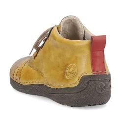 Outlet Women'S Lace-Up Shoes Exotic Yellow Ladies Low Shoes & Slippers