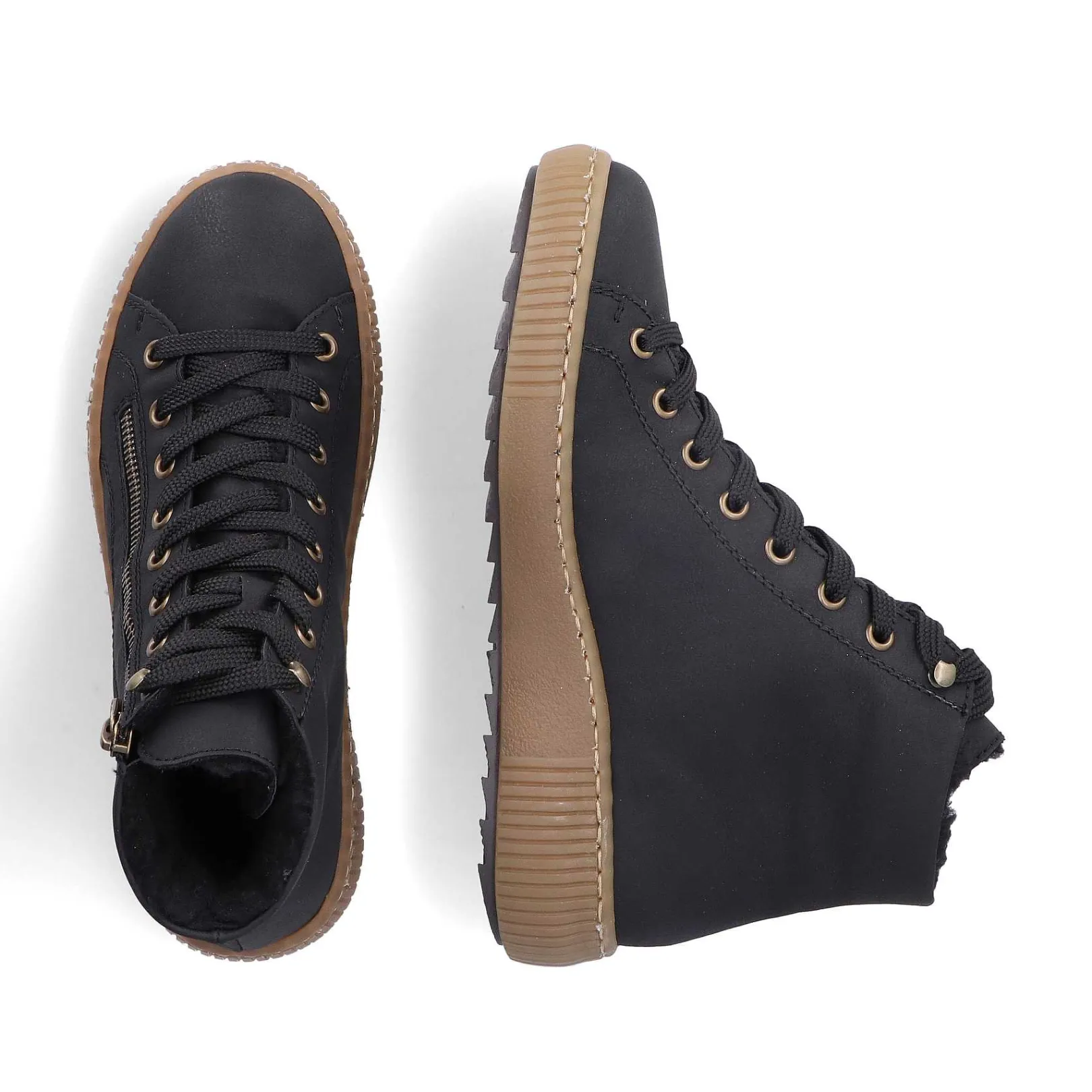 Clearance Women'S Lace-Up Shoes Asphalt Black Ladies Low Shoes & Slippers