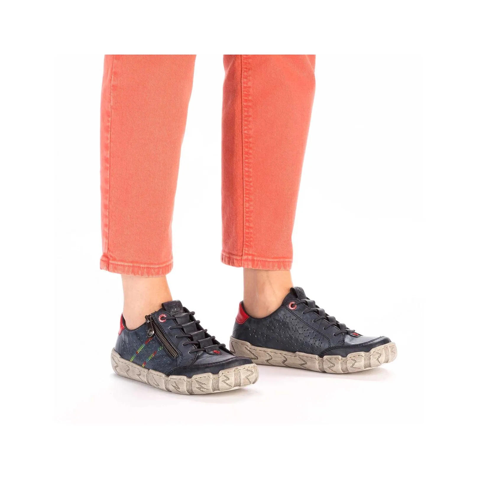 Best Women'S Lace-Up Shoes, Slate Blue Ladies Low Shoes & Slippers