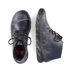 Hot Women'S Lace-Up Shoes Navy Blue Ladies Low Shoes & Slippers