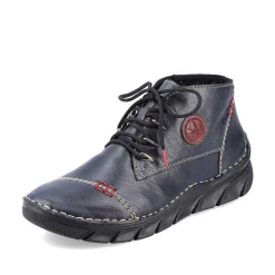 Hot Women'S Lace-Up Shoes Navy Blue Ladies Low Shoes & Slippers