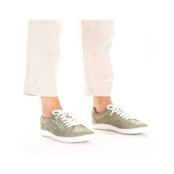 Women'S Lace-Up Shoes Mint Green Ladies Colorful Styles