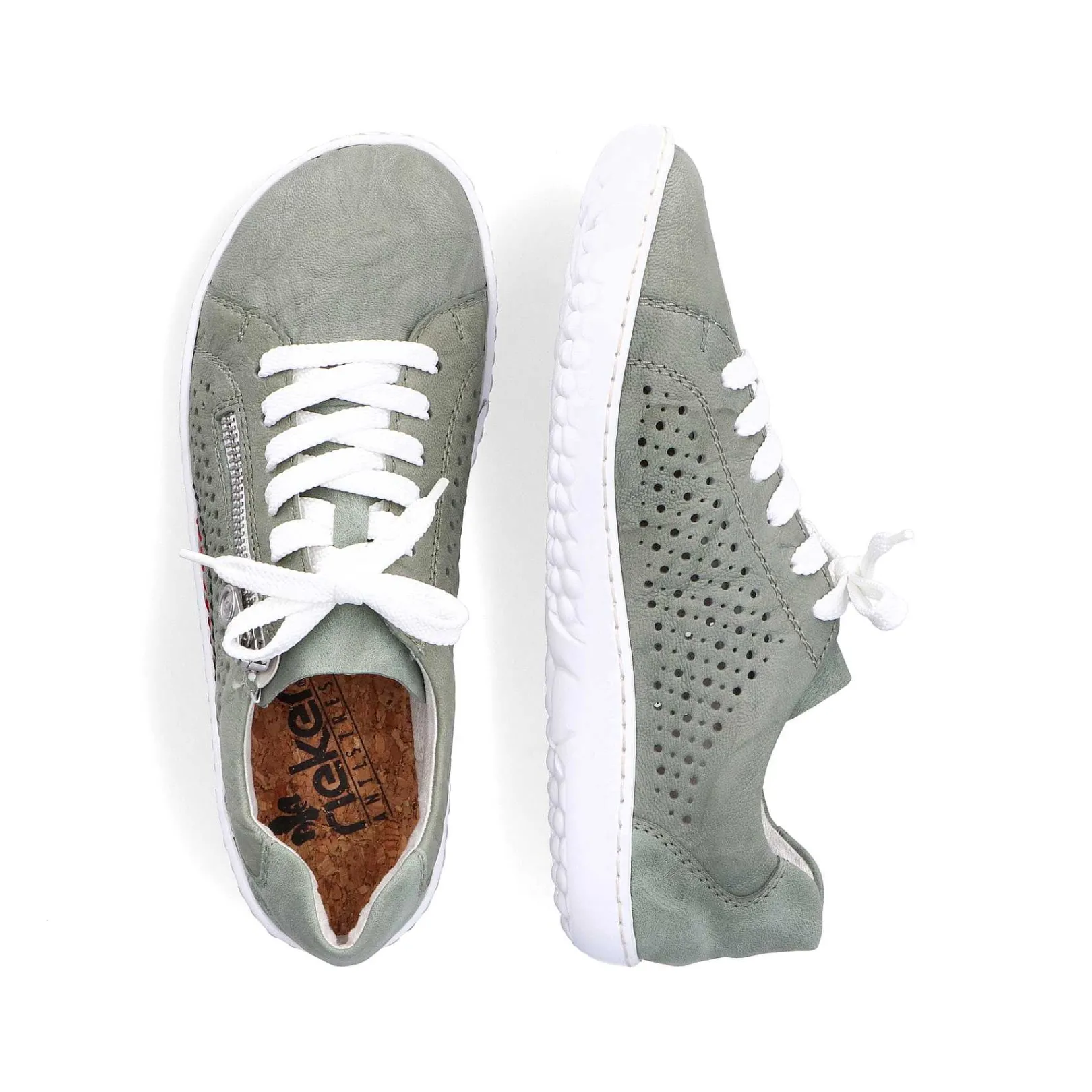 Women'S Lace-Up Shoes Mint Green Ladies Colorful Styles