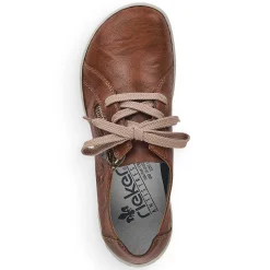 Women'S Lace-Up Shoes Chestnut Brown Ladies Low Shoes & Slippers