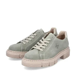 Women'S Lace-Up Shoes Mint Green Ladies Low Shoes & Slippers