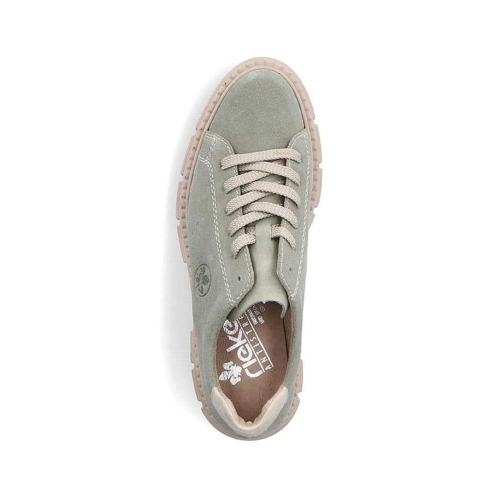 Women'S Lace-Up Shoes Mint Green Ladies Low Shoes & Slippers