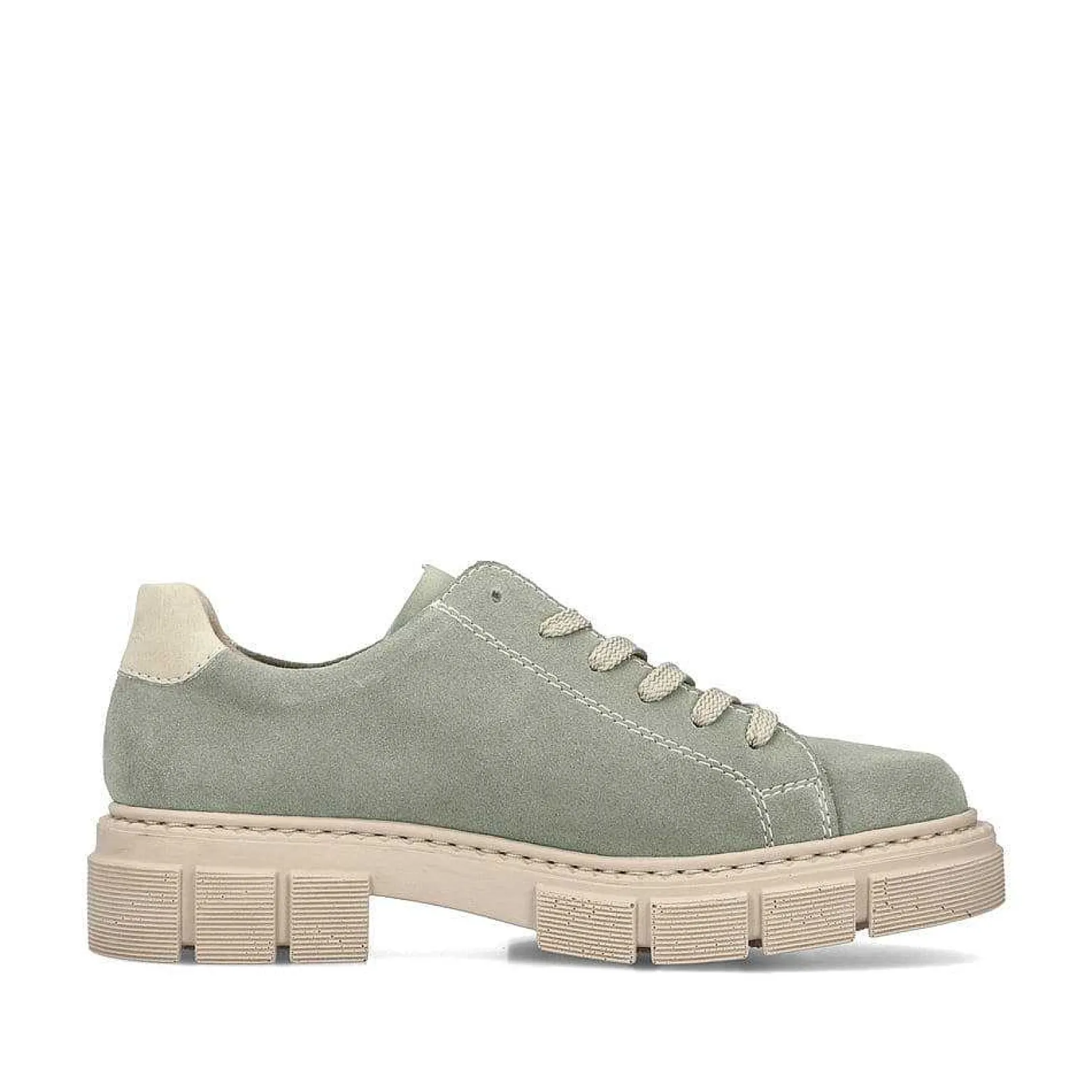 Women'S Lace-Up Shoes Mint Green Ladies Low Shoes & Slippers