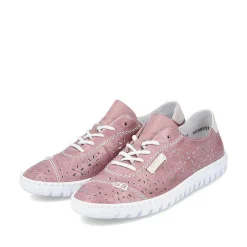 Clearance Women'S Lace-Up Shoes, Blood Pink Ladies Colorful Styles
