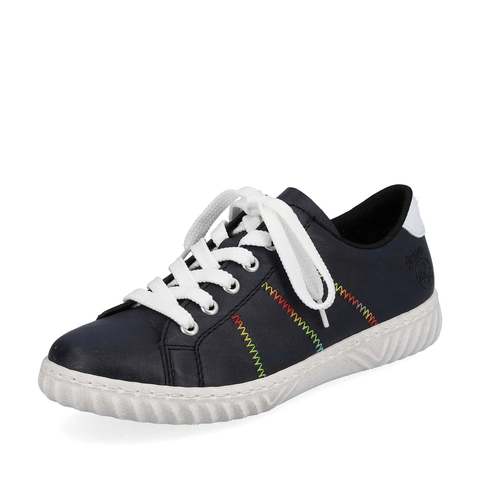 Best Women'S Lace-Up Shoes Navy Blue Ladies Low Shoes & Slippers