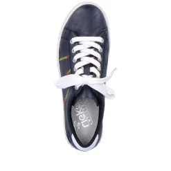 Best Women'S Lace-Up Shoes Navy Blue Ladies Low Shoes & Slippers