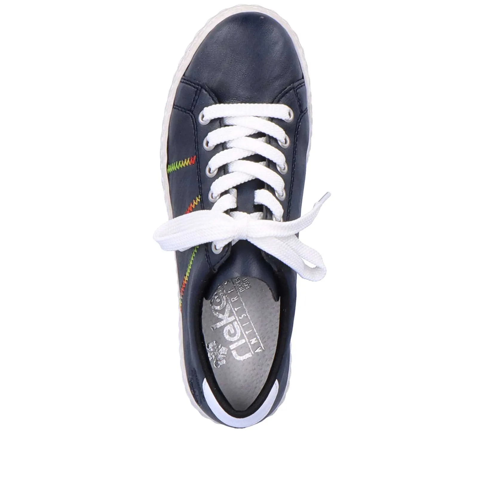 Best Women'S Lace-Up Shoes Navy Blue Ladies Low Shoes & Slippers
