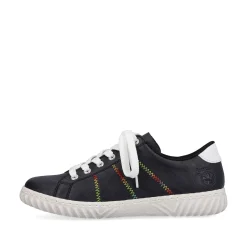 Best Women'S Lace-Up Shoes Navy Blue Ladies Low Shoes & Slippers