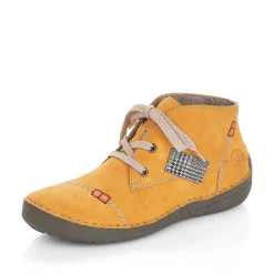 Best Women'S Lace-Up Shoes Honey Yellow Ladies Low Shoes & Slippers