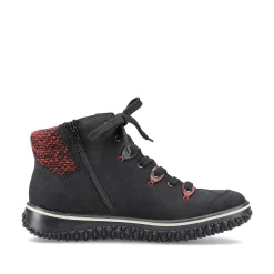 Online Women'S Lace-Up Shoes Graphite Black Ladies Low Shoes & Slippers