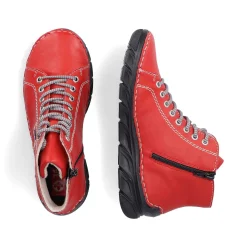 Online Women'S Lace-Up Shoes Fire Red Ladies Low Shoes & Slippers