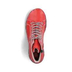 Online Women'S Lace-Up Shoes Fire Red Ladies Low Shoes & Slippers