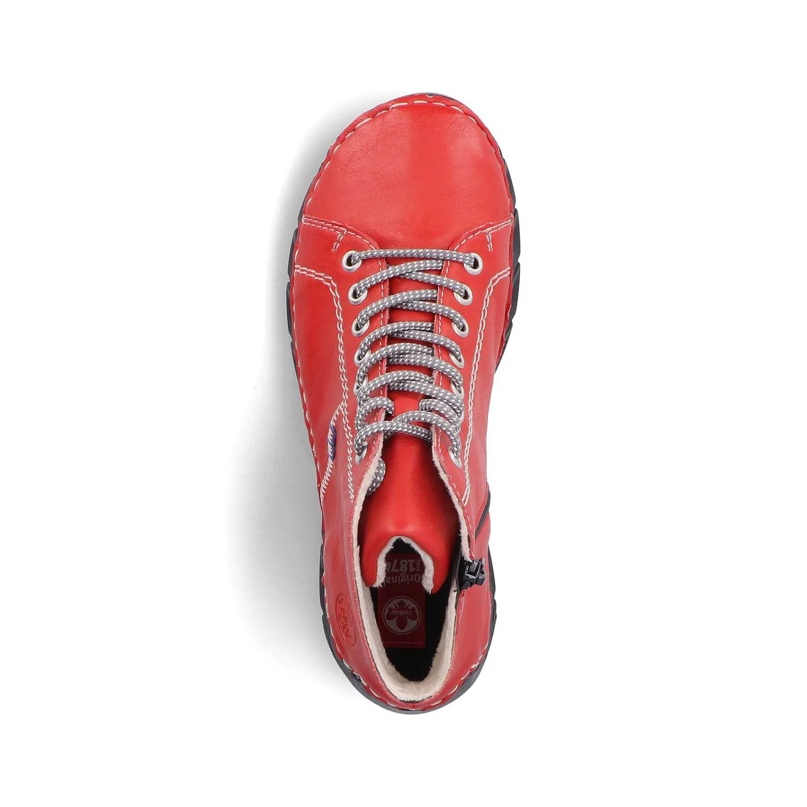 Online Women'S Lace-Up Shoes Fire Red Ladies Low Shoes & Slippers