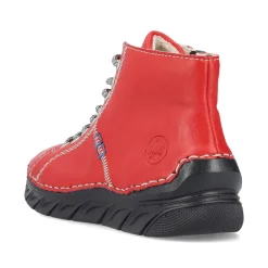 Online Women'S Lace-Up Shoes Fire Red Ladies Low Shoes & Slippers