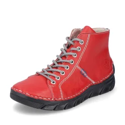 Online Women'S Lace-Up Shoes Fire Red Ladies Low Shoes & Slippers