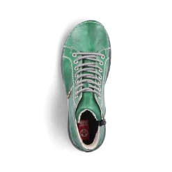 Hot Women'S Lace-Up Shoes Emerald Green Ladies Low Shoes & Slippers