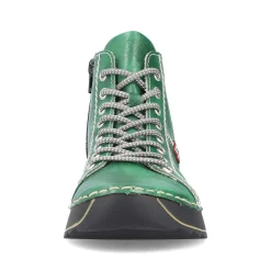 Hot Women'S Lace-Up Shoes Emerald Green Ladies Low Shoes & Slippers