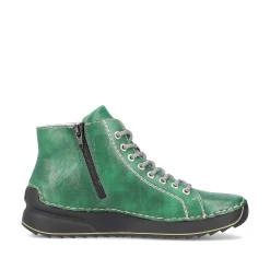 Hot Women'S Lace-Up Shoes Emerald Green Ladies Low Shoes & Slippers