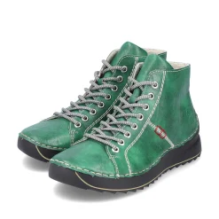 Hot Women'S Lace-Up Shoes Emerald Green Ladies Low Shoes & Slippers