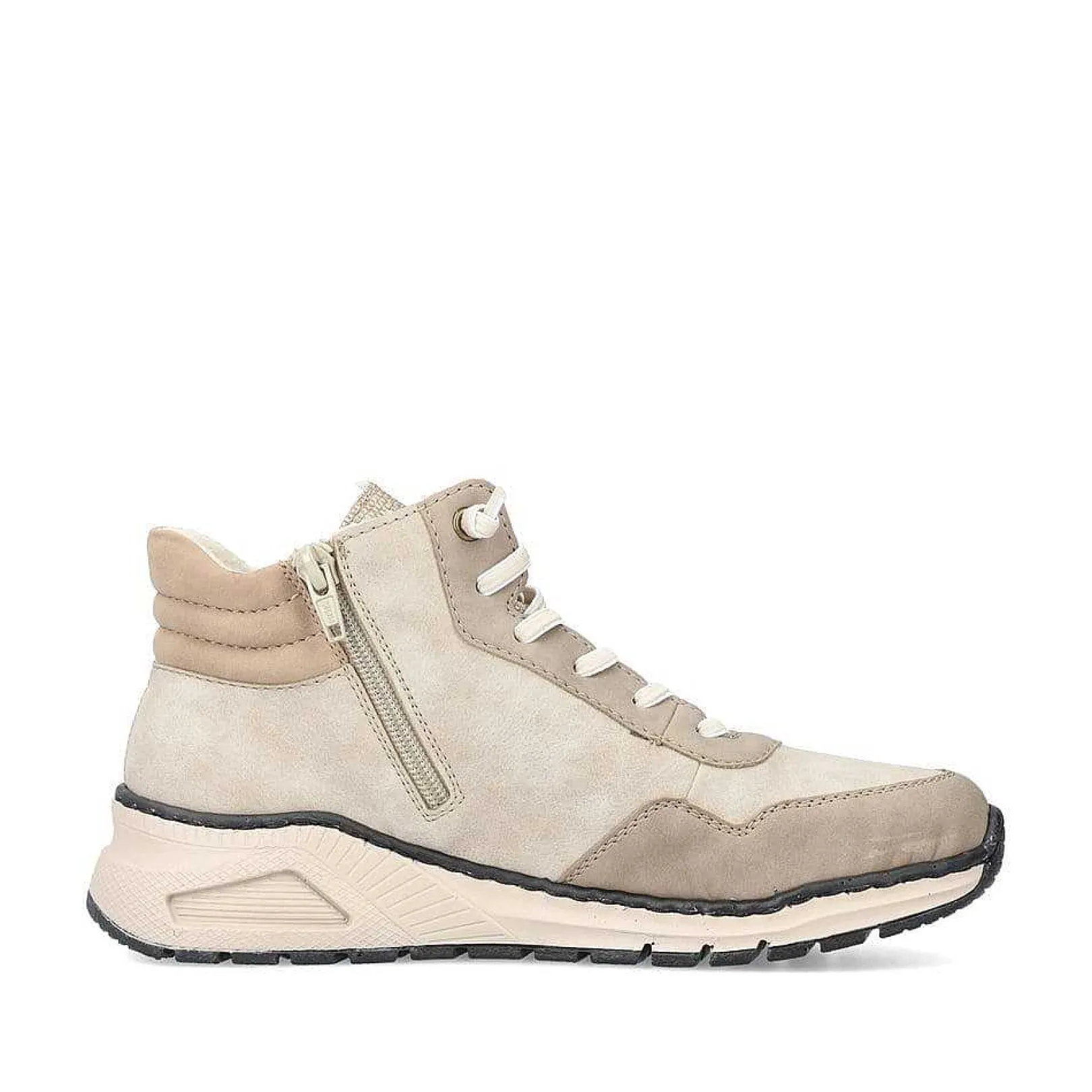New Women'S Lace-Up Shoes Light Beige Ladies Low Shoes & Slippers