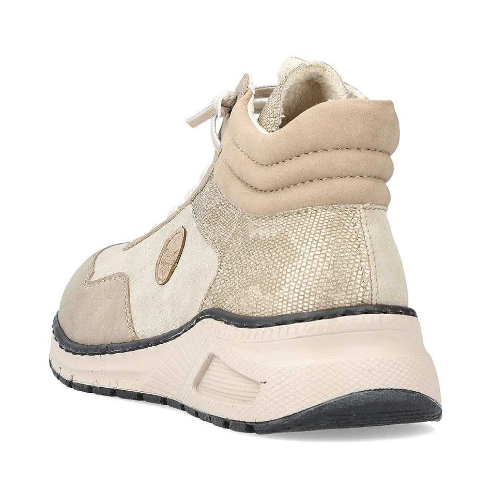 New Women'S Lace-Up Shoes Light Beige Ladies Low Shoes & Slippers