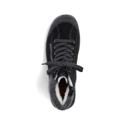 Online Women'S Lace-Up Shoes Graphite Black Ladies Low Shoes & Slippers
