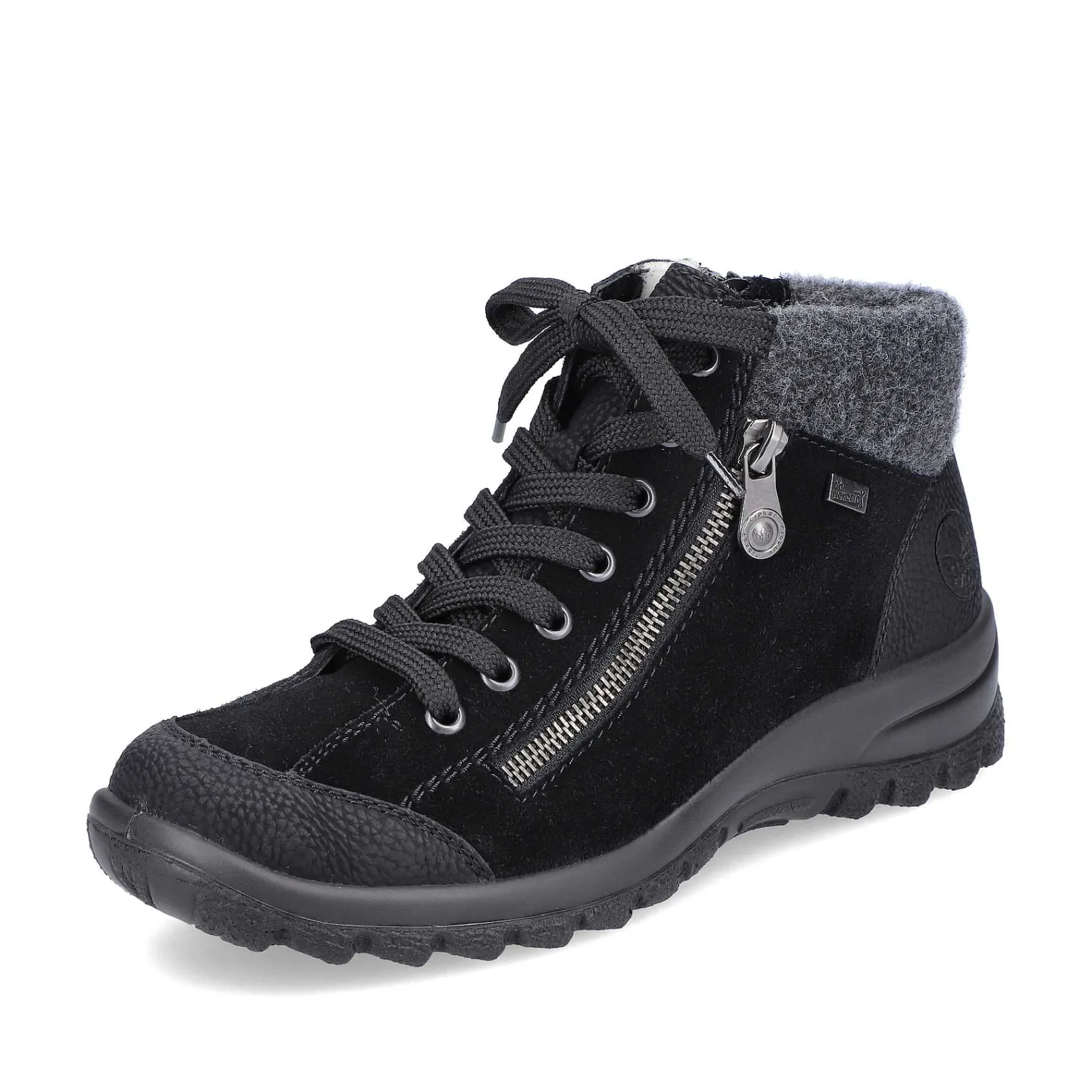 Online Women'S Lace-Up Shoes Graphite Black Ladies Low Shoes & Slippers