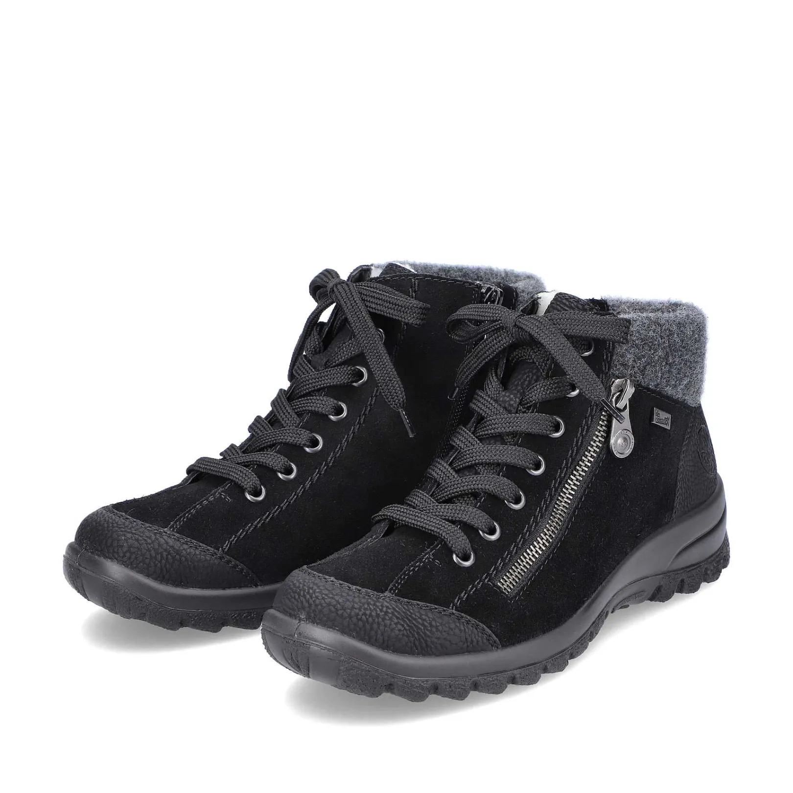 Online Women'S Lace-Up Shoes Graphite Black Ladies Low Shoes & Slippers