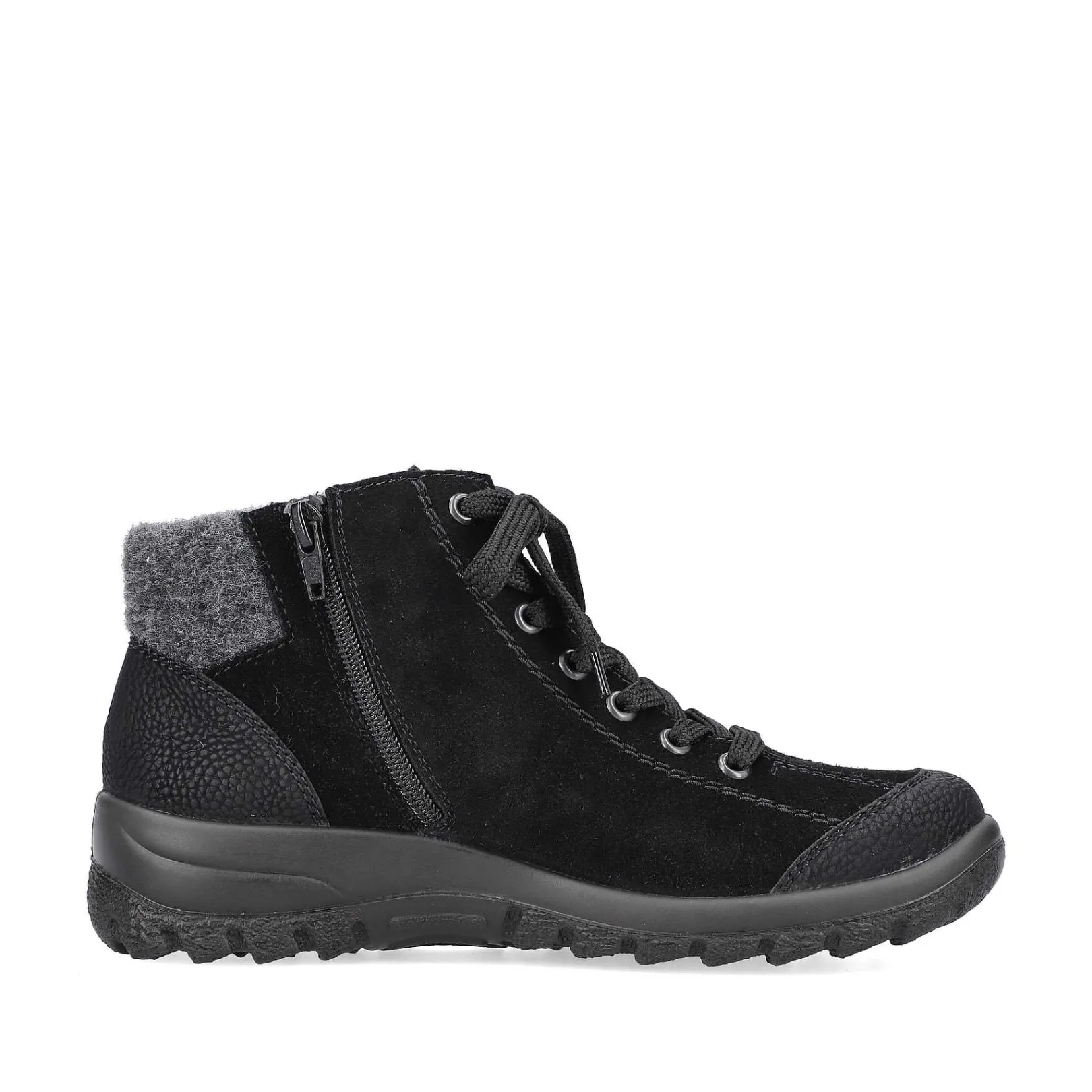 Online Women'S Lace-Up Shoes Graphite Black Ladies Low Shoes & Slippers