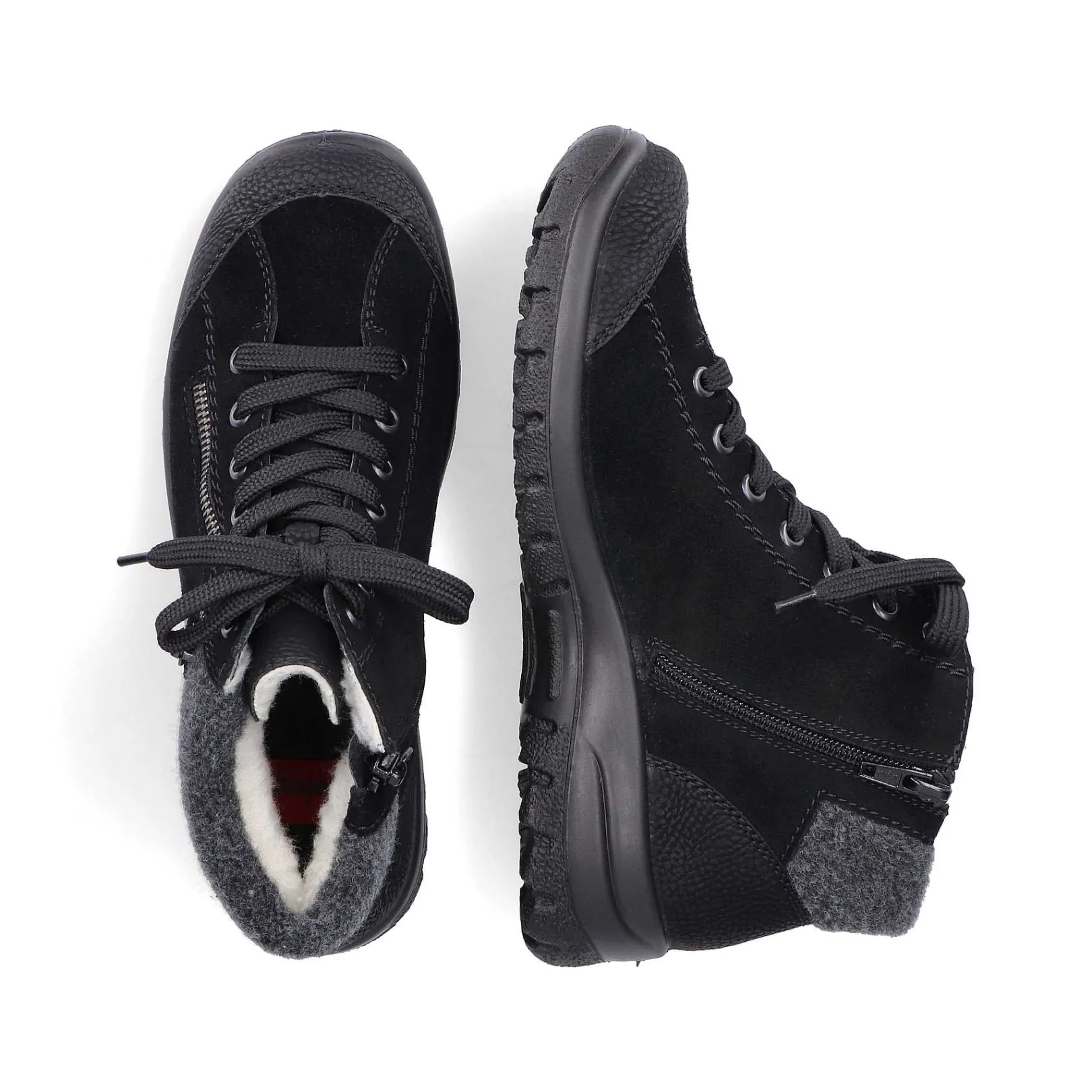 Online Women'S Lace-Up Shoes Graphite Black Ladies Low Shoes & Slippers