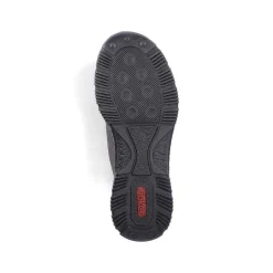 Outlet Women'S Lace-Up Shoes Anthracite Ladies Low Shoes & Slippers