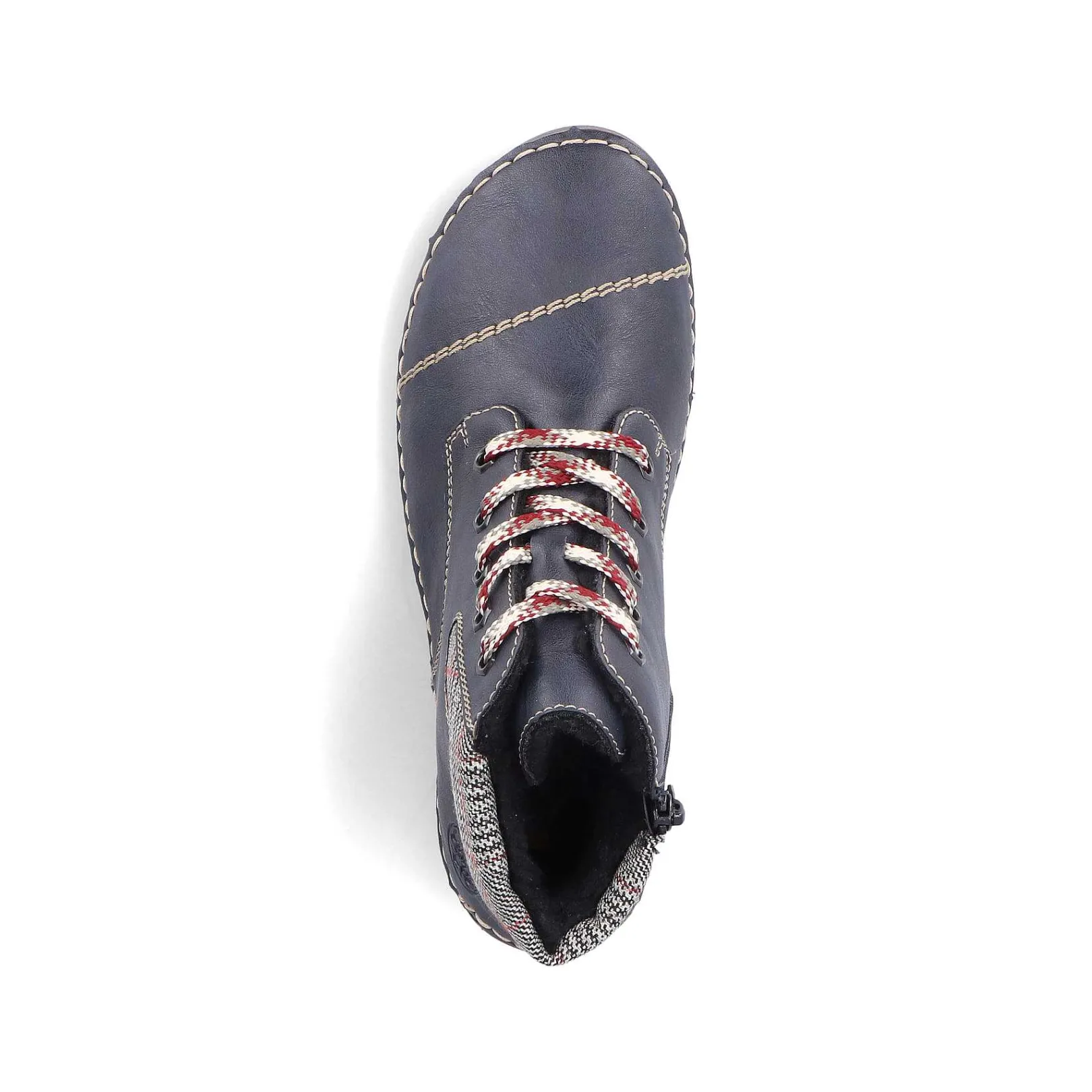 Sale Women'S Lace-Up Shoes Steel Blue Ladies Low Shoes & Slippers
