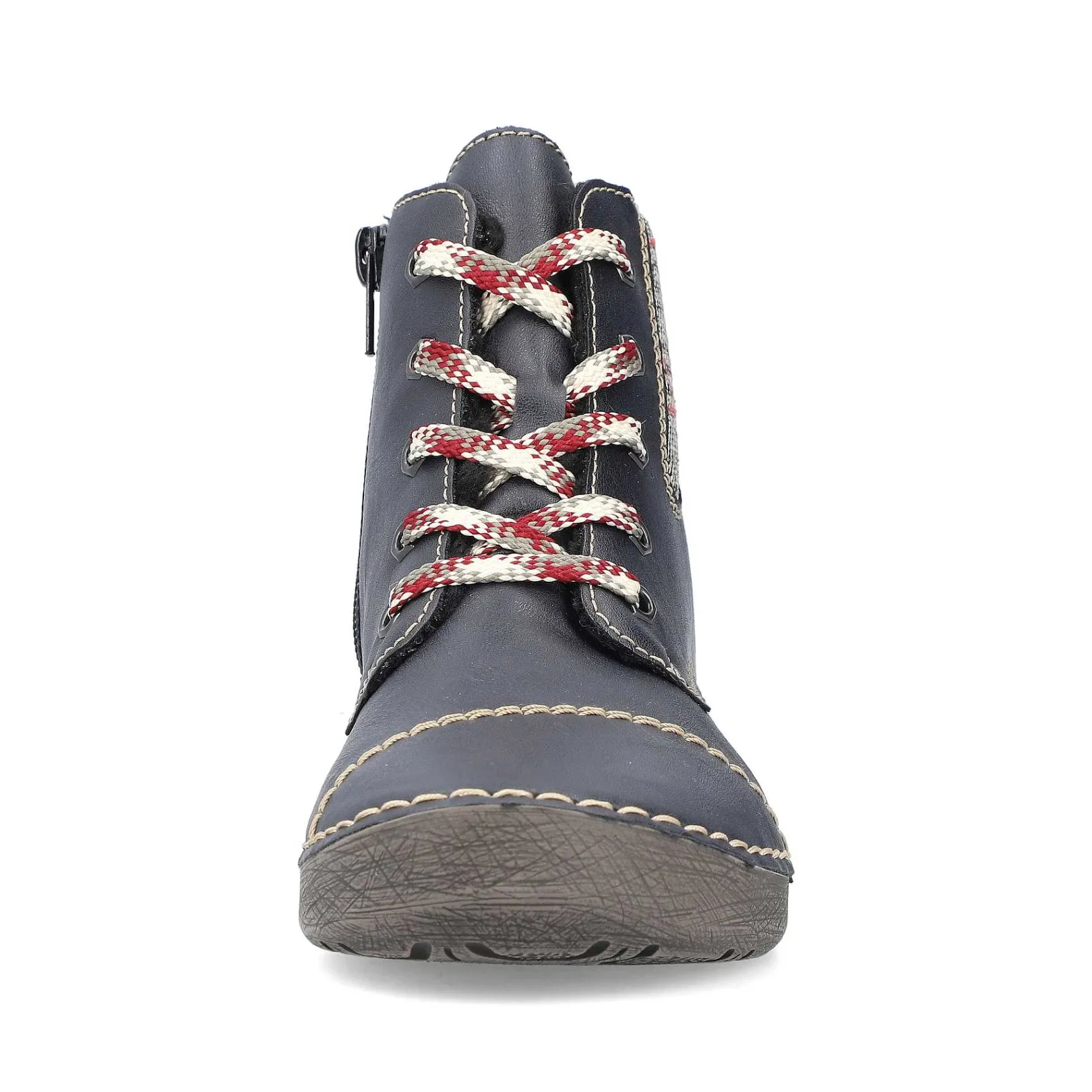 Sale Women'S Lace-Up Shoes Steel Blue Ladies Low Shoes & Slippers