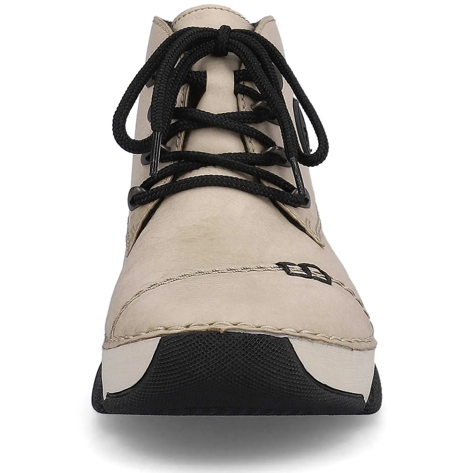 Sale Women'S Lace-Up Shoes Cream Beige Ladies Low Shoes & Slippers