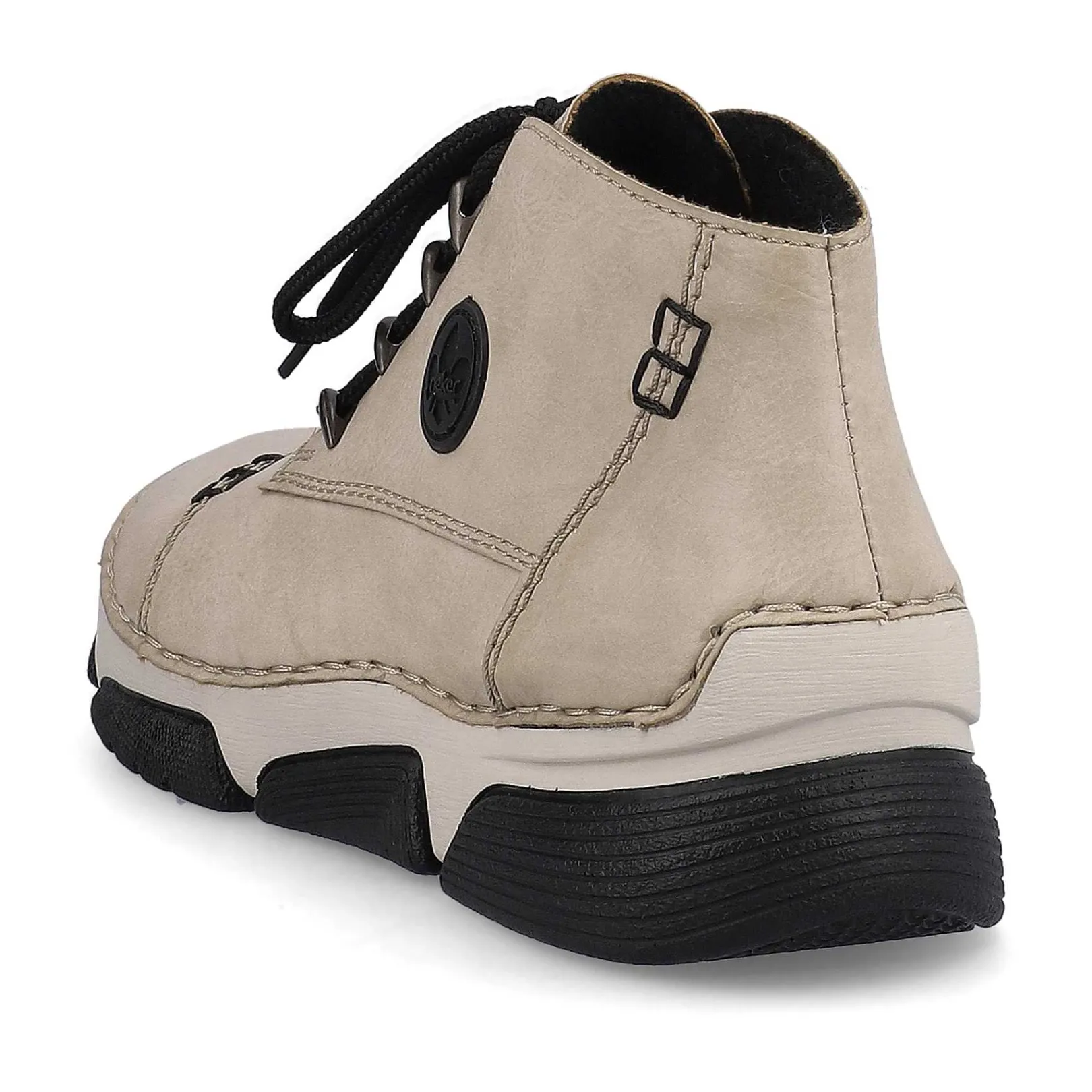 Sale Women'S Lace-Up Shoes Cream Beige Ladies Low Shoes & Slippers