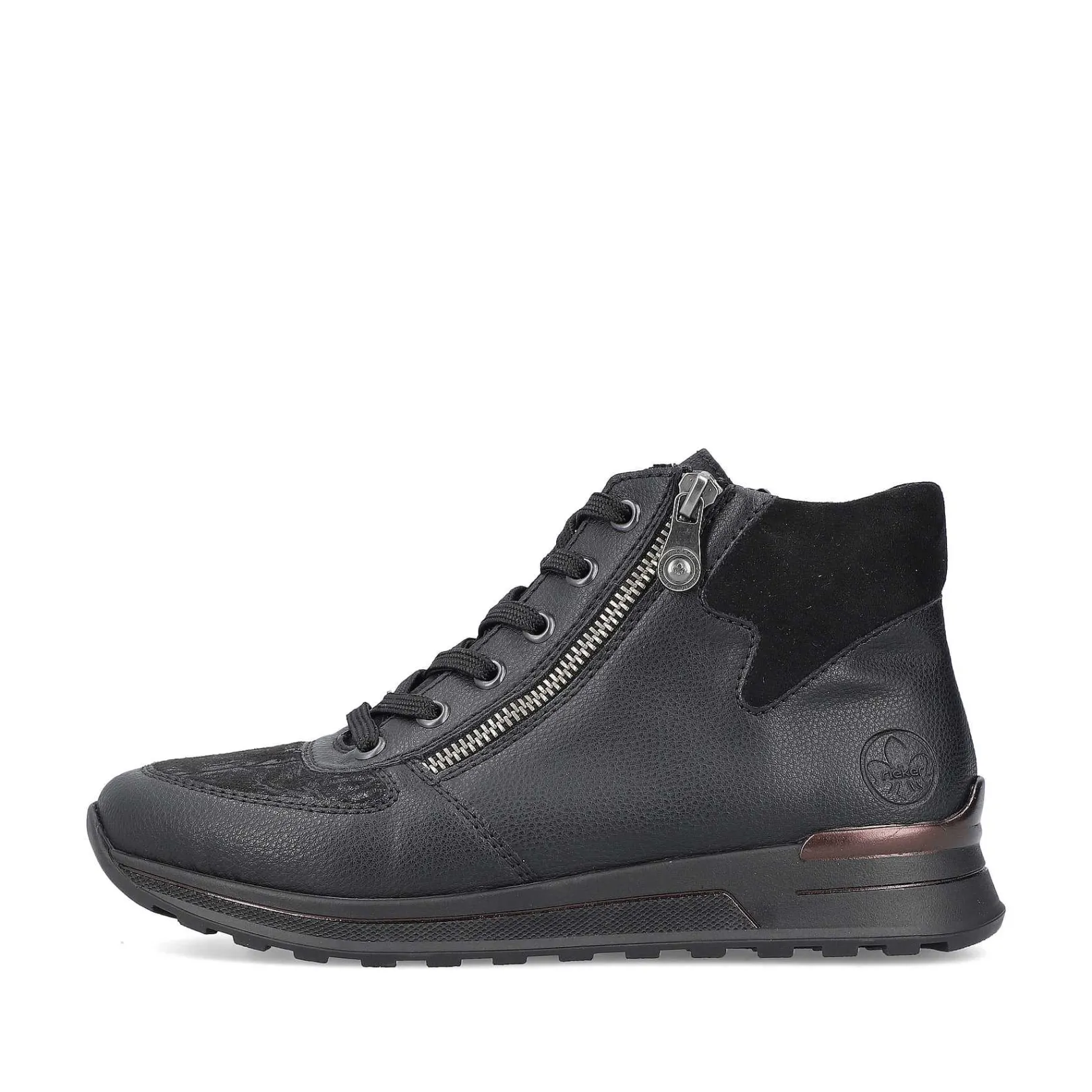 Clearance Women'S Lace-Up Shoes Deep Black Ladies Low Shoes & Slippers
